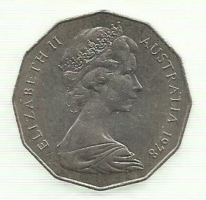 Australia - 50 Centimos 1978 (Km# 68)