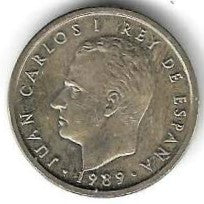 Espanha - 100 Pesetas 1989 (Km# 826)