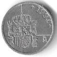 Espanha - 1 Peseta 1994 (Km# 832)