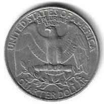 USA - 25 Cents 1988 (Km# 164a)