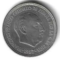 Espanha - 5 Pesetas 1961 (Km# 786)