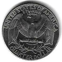 USA - 25 Cents 1989 (Km# 164a)