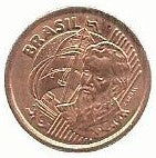 Brasil - 1 Centavo 2000 (Km# 647)