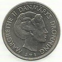 Dinamarca - 1 Krone 1980 (Km# 862.1)