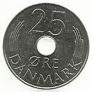 Dinamarca - 25 Ore 1976 (Km# 861)