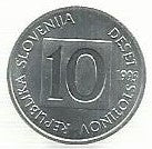 Eslovénia - 10 Stotinov 1993 (Km# 7)