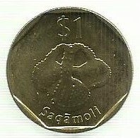 Fiji - 1 Dolar 2012 (Km# 336)