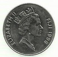 Fiji - 10 Centimos 1998 (Km# 52a)