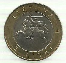 Lituania - 2 Litai 2013 (Km# 187) Distaff