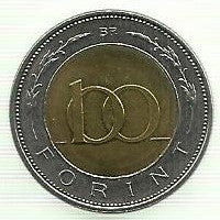 Hungria - 100 Forint 2008 (Km# 721)