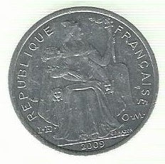 Nova Caledonia - 2 Francos 2009 (Km# 14)