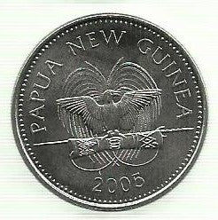 Papua Nova Guiné - 20 Toea 2005 (Km# 5a)