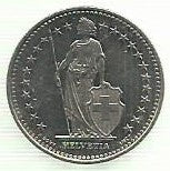Suiça - 1/2 Franco 1992 (Km# 23)