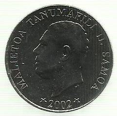 Samoa e Sisifo - 20 Sene 2002 (Km# 133)