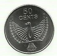 Ilhas Salomão - 50 Centimos 2012 (Km# 237)