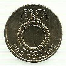 Ilhas Salomao - 2 Dolares 2012 (Km# 239)