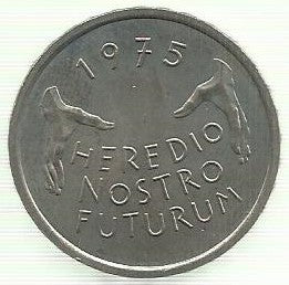 Suiça - 5 Francos 1975 (Km# 53)