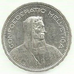 Suiça - 5 Francos 1953 (Km# 40)