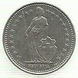 Suiça - 1/2 Franco 1983 (Km# 23a.3)