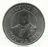 Tonga - 10 Seniti 2015 (Km# 227)
