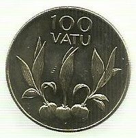 Vanuatu - 100 Vatu 2002 (Km# 9)