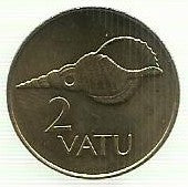 Vanuatu - 2 Vatu 2002 (Km# 4)