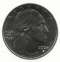 USA - 25 Cents 2024 (Km# ..) Rev. Dr. Pauli Murray