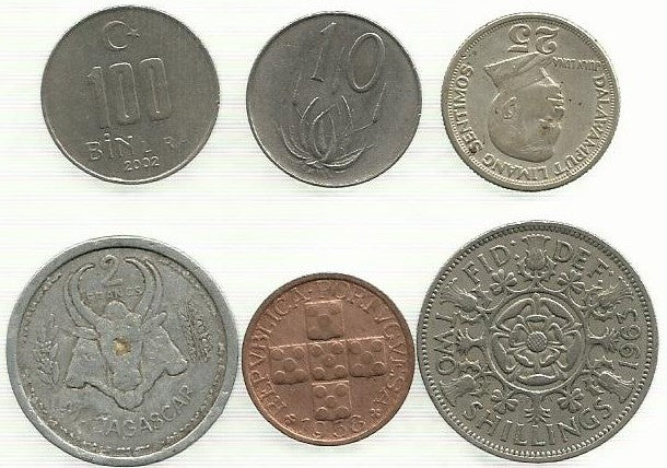 Moeda estrangeira - Várias