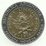 Argentina - 1 Peso 2010 (Km# 112)