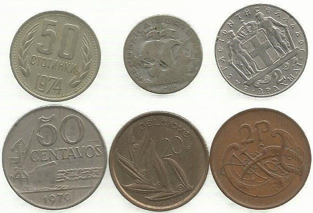 Moeda estrangeira - Várias