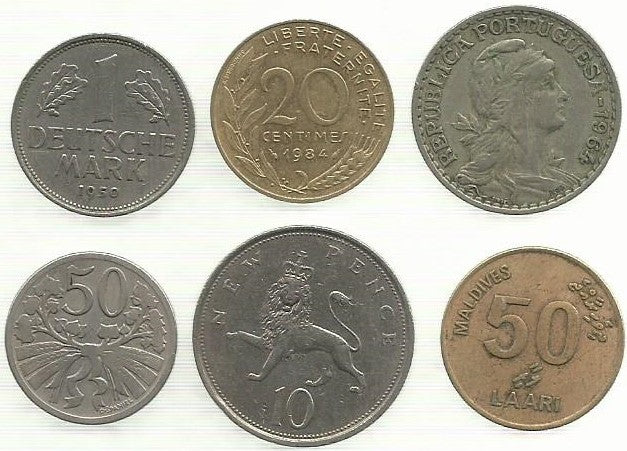 Moeda estrangeira- Várias