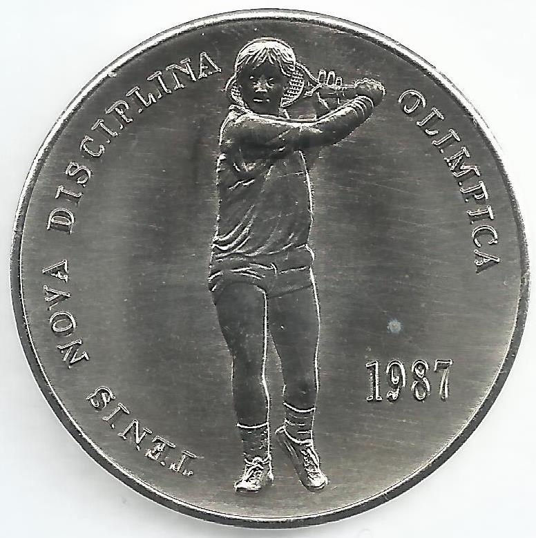 Andorra - 2 Diners 1987 (Km# 49) Joan Marti