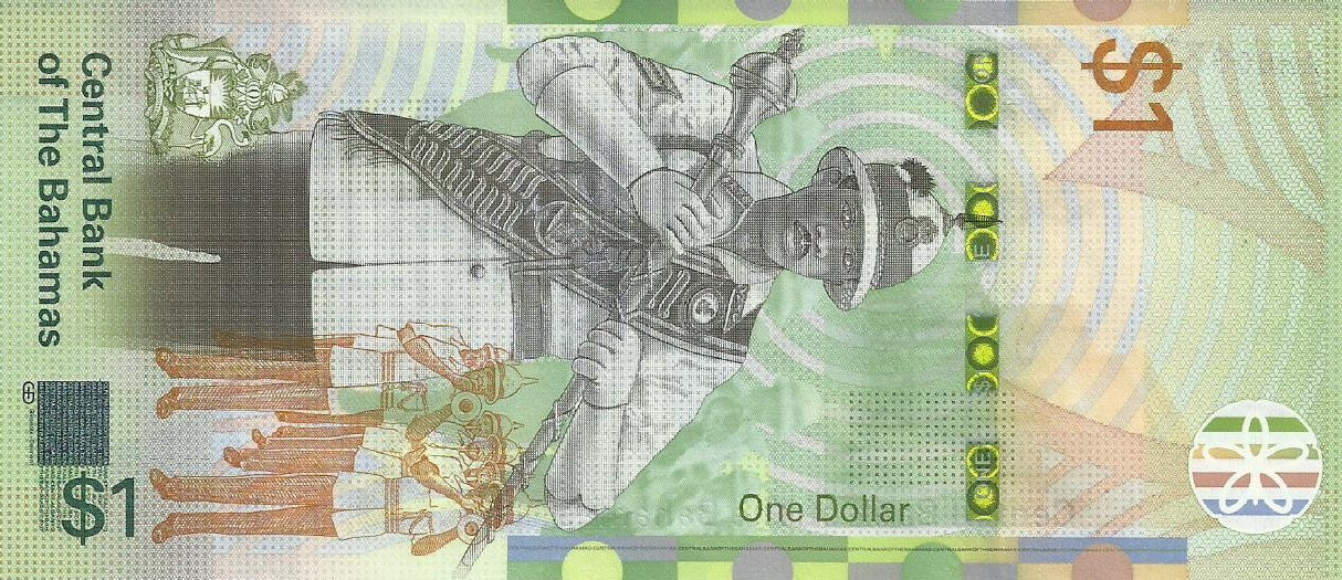 Bahamas - 1 Dolar 2024 (# 77)