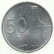 Eslovaquia - 50 Halierov 1993 (Km# 15)