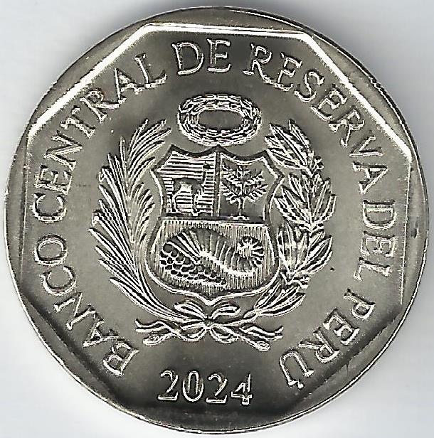 Peru - 1 Sol 2024 (Km# 224) Chavin