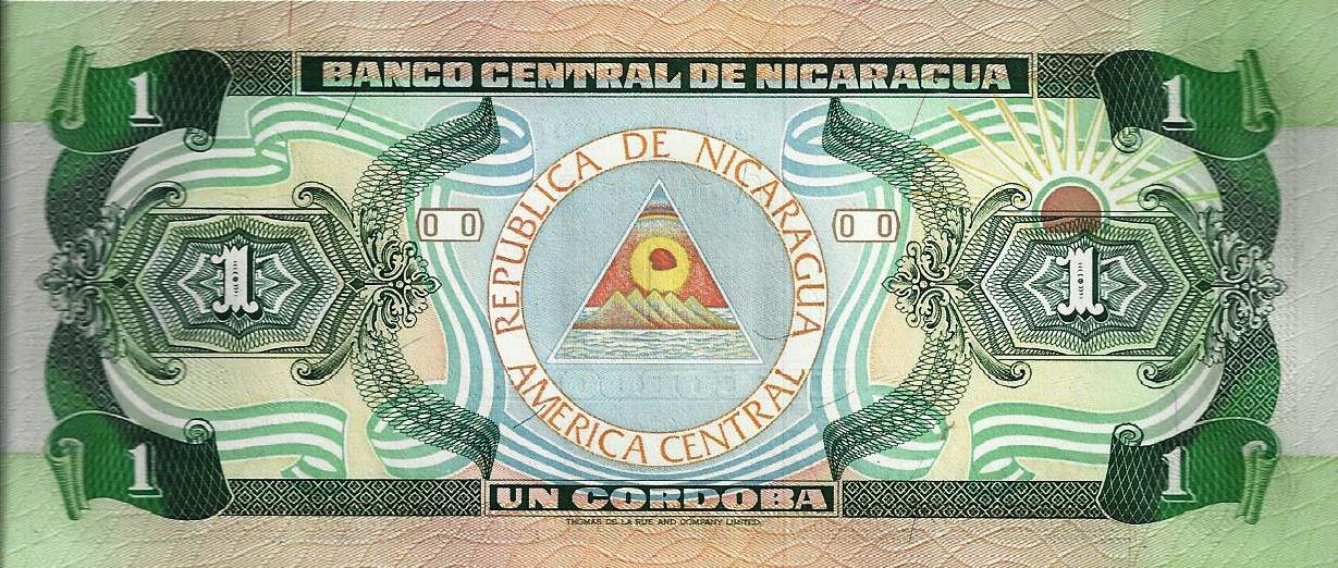 Nicaragua - 1 Cordoba 1990 (# 173)