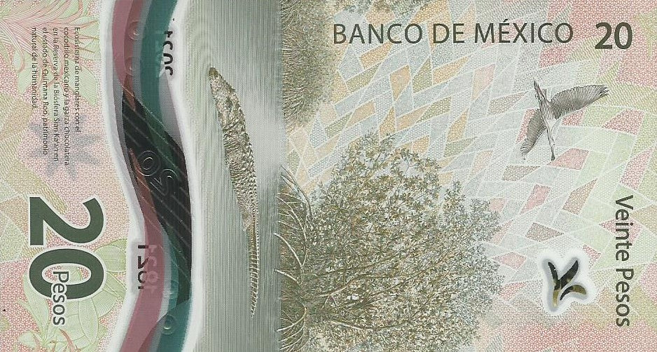 Mexico - 20 Pesos 2021 (# 132)