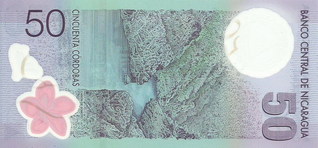 Nicaragua - 50 Cordobas 2010 (# 207)