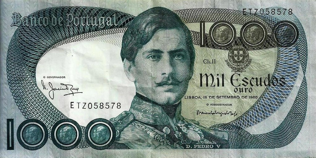 Portugal - 1000$00 1980 (# 175b)