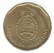 Argentina - 10 Centavos 1988 (Km# 98)