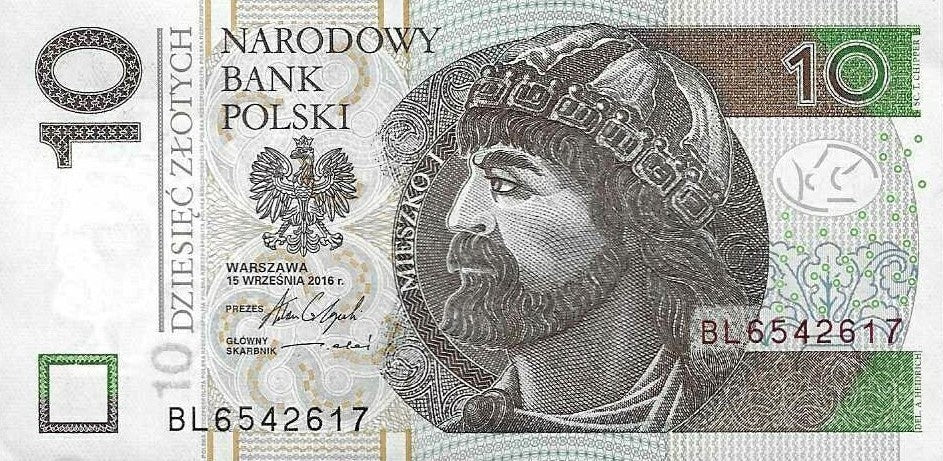 Polónia - 10 Zlotych 2016 (# 183b)