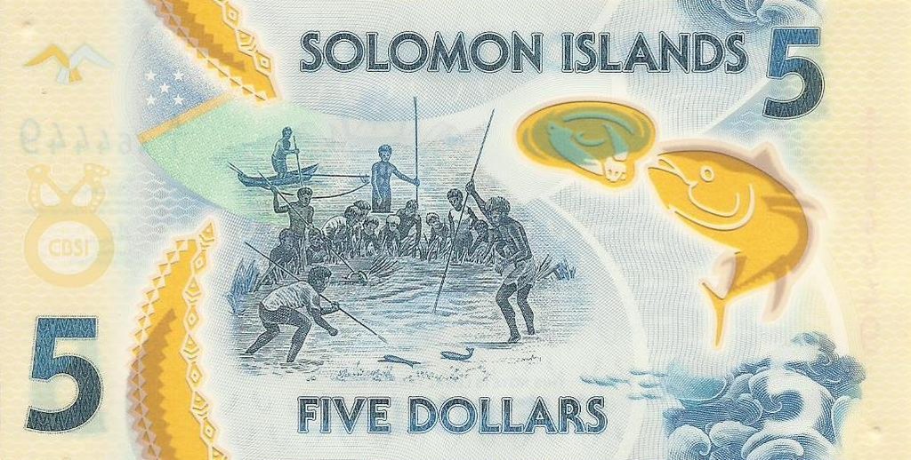 Ilhas Salomão - 5 Dolares 2019 (# 32)