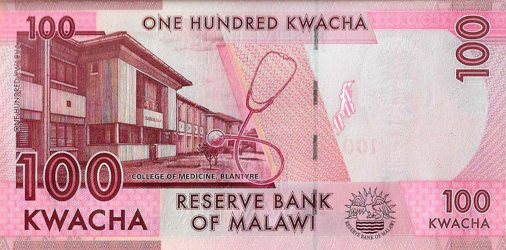 Malawi - 100 Kwacha 2016 (# 65b)