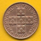 Portugal - XX Centavos 1966 (Km# 584)