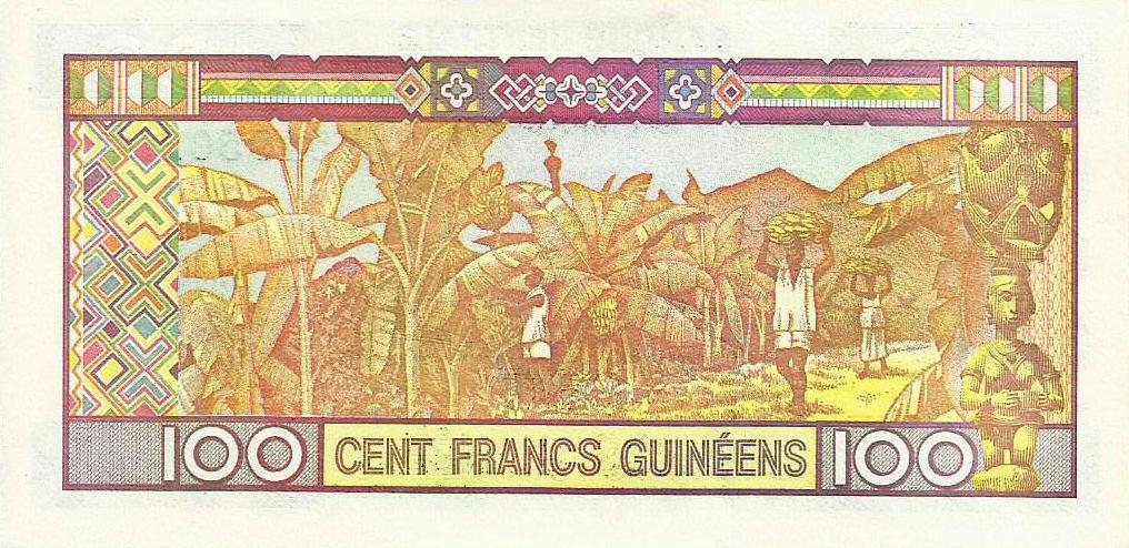 Guiné B. Central - 100 Francos 1998 (# 35a)