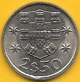 Portugal - 2$50 1981 (Km# 590)