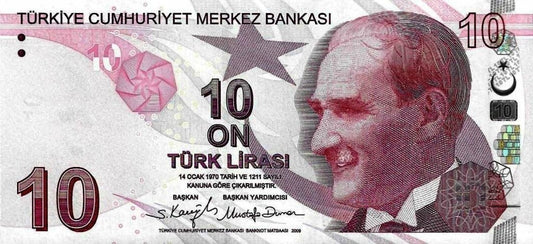 Turquia - 10 Liras 2009 (# 223f)
