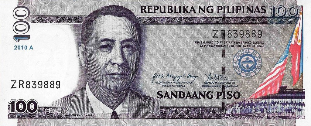 Filipinas - 100 Piso 2010 A (# 194b)