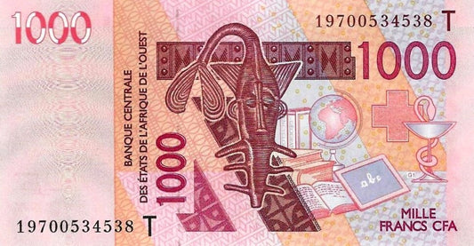 Togo - 1000 Francos 2019 (# 815T)
