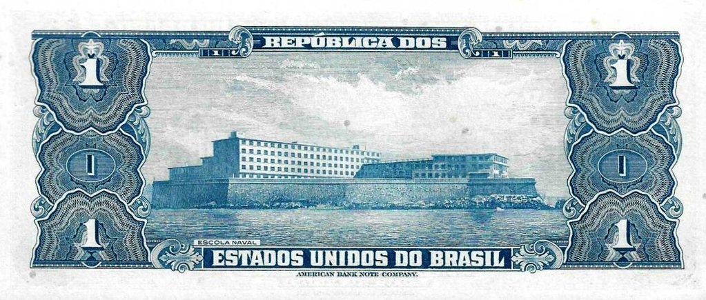 Brasil - 1 Cruzeiro 1956 (# 150c)